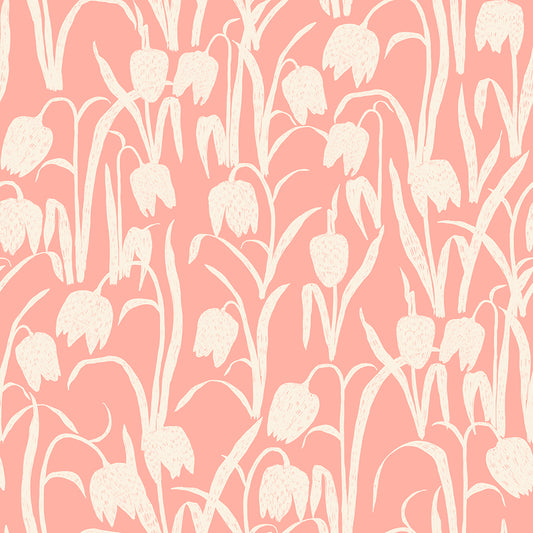 Fritillaria Print in Bashful from the Reimagined Landscapes Collection by Jen Hewett for Ruby Star Society and Moda Fabrics