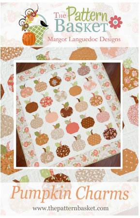 Pumpkin Charms Quilt Pattern by Margot Languedoc of The Pattern Basket