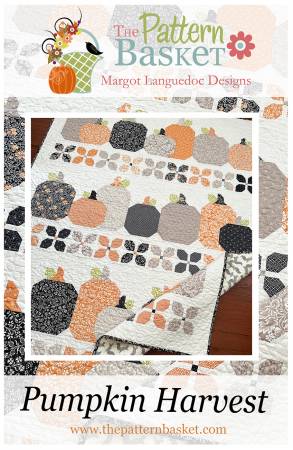 Pumpkin Harvest Quilt Pattern by Margot Languedoc of The Pattern Basket