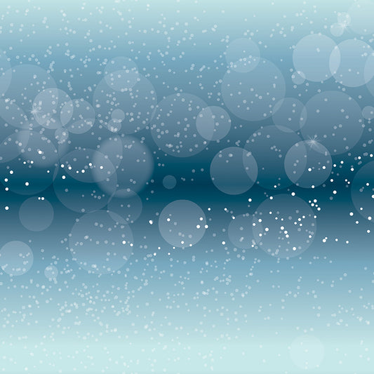 Winter Magic - Wide Back - Flurries Blue - Dani Mogstad for Riley Blake Designs