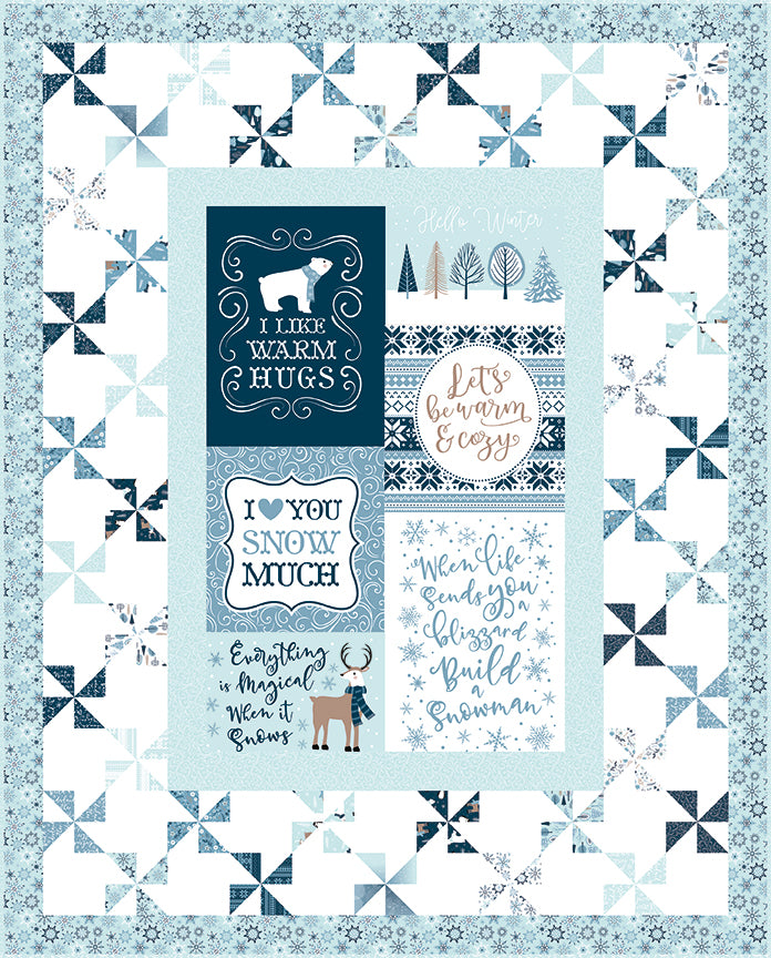 Winter Magic 10" Stacker by Dani Mogstad for Riley Blake Designs