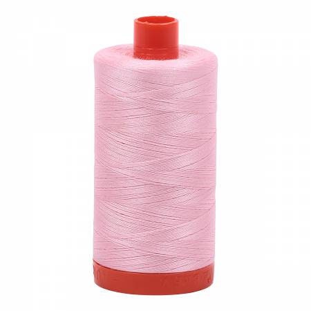 Aurifil Baby Pink 50wt Thread #2423 1422 Yard Spool