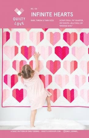 Infinite Hearts Pattern by Quilty Love