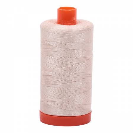 Aurifil Light Sand 50wt Thread #2000 1422 Yard Spool