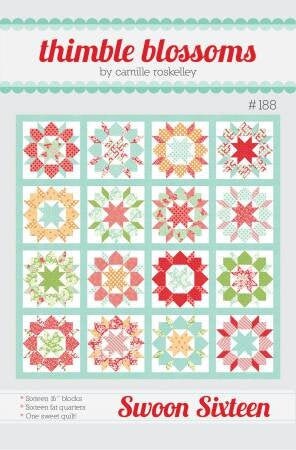 Swoon Sixteen Quilt Pattern by Thimble Blossoms