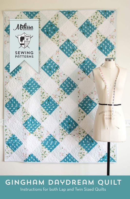 Gingham Daydream Quilt Pattern by Melissa Mortenson