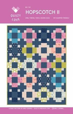 Hopscotch II Quilt Pattern by Quilty Love