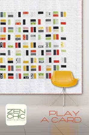 Play A Card Quilt Pattern by Brigitte Heitland of Zen Chic