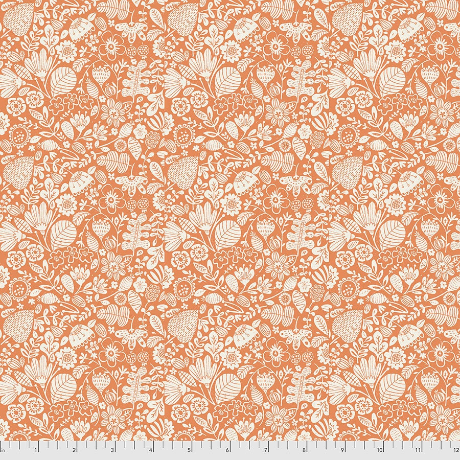 Esala Collection Ester Print - Ginger by Scion for FreeSpirit Fabrics