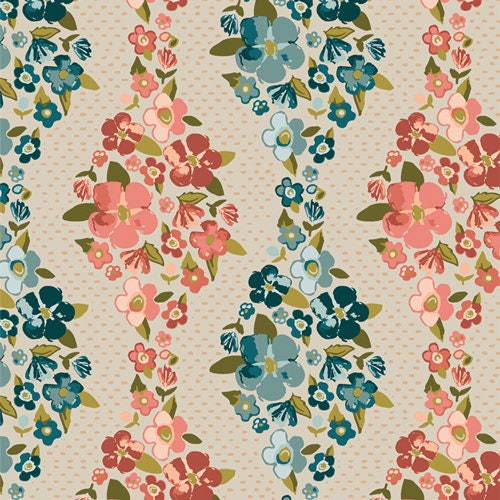 Gloria - Grandma's Couch Print - by Maureen Cracknell for Art Gallery Fabrics