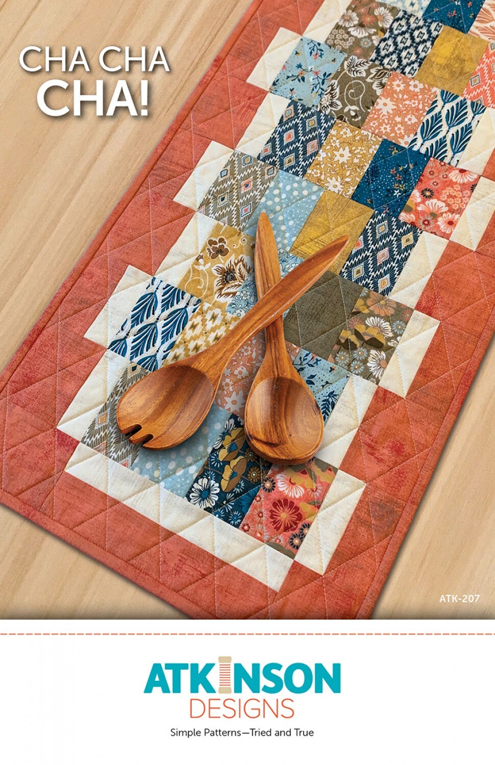 Cha Cha Cha! Table Runner Pattern by Atkinson Designs