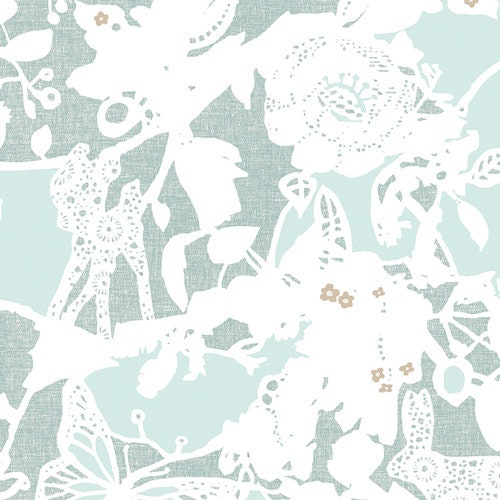 Blithe Collection - Arcadia Bliss Shine Print - by Katarina Roccella for Art Gallery Fabrics