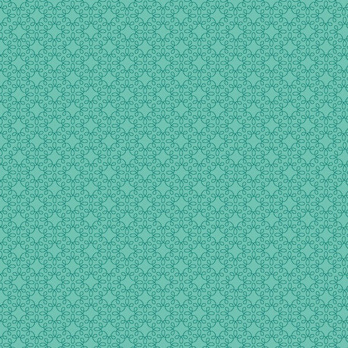 Modern Melody Basics - Teal - by Henry Glass Fabrics