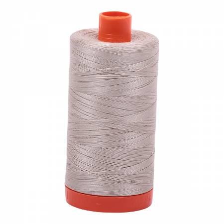 Aurifil Pewter 50wt Thread #6711 1422 Yard Spool