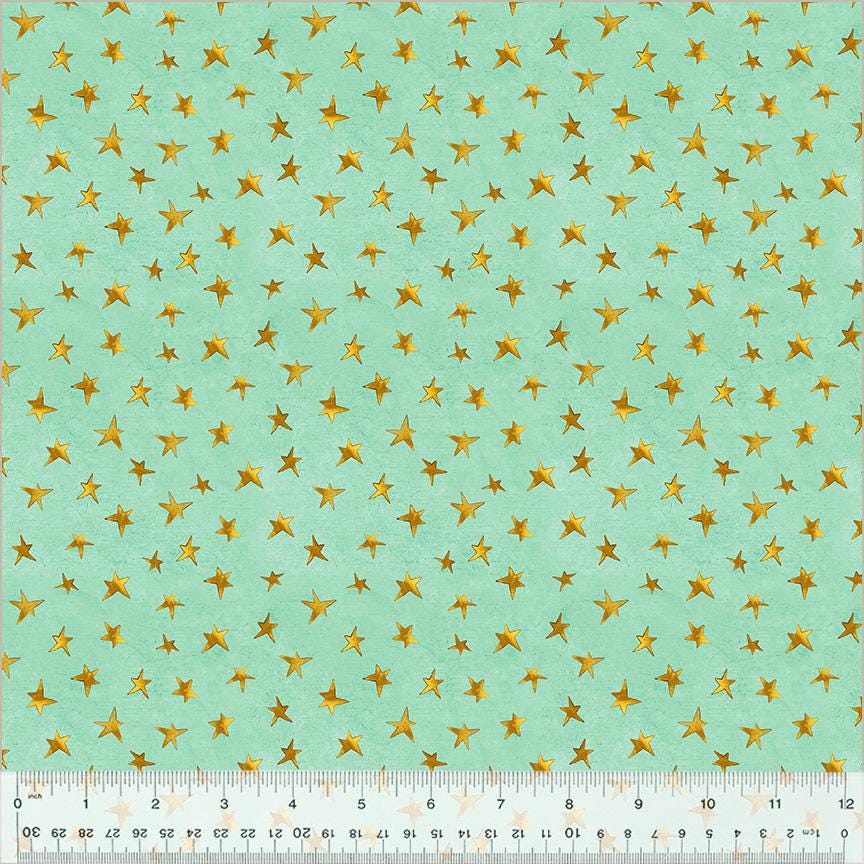 A Very Terri Christmas - Christmas Star Print Icicle - by Terri Degenkolb Whimsicals for Windham Fabrics