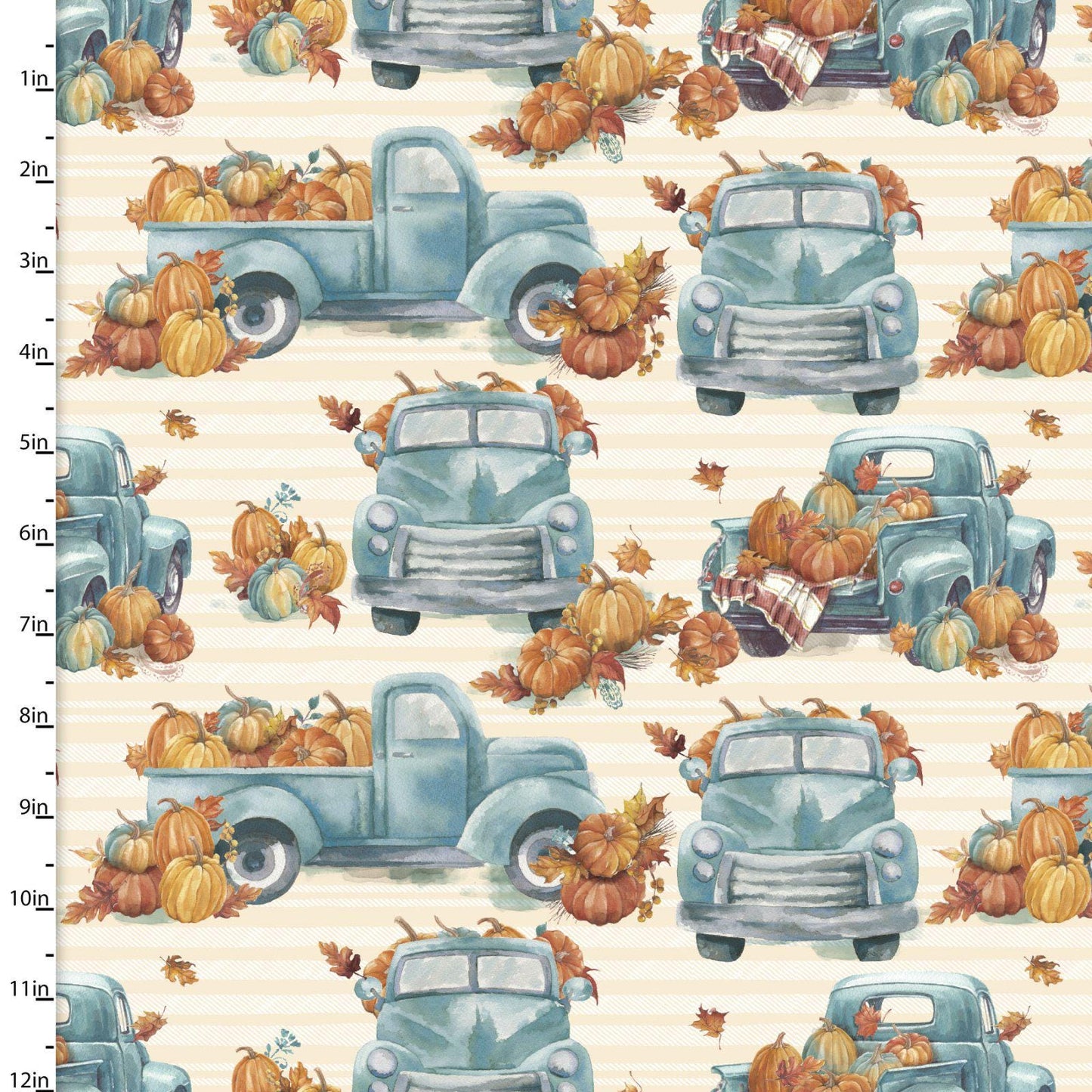 Pumpkin Please - Pumpkin Pickup - by Courtney Morgenstern for 3 Wishes Fabric