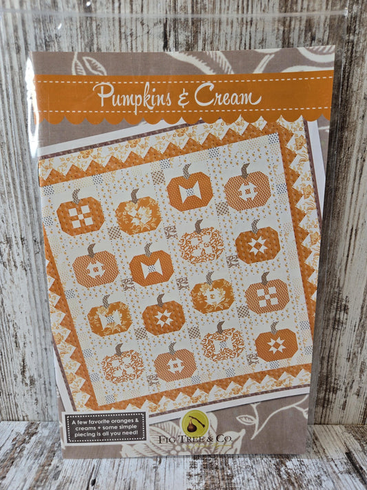 Pumpkins and Cream Quilt Pattern by Joanna Figueroa of Fig Tree & Co.