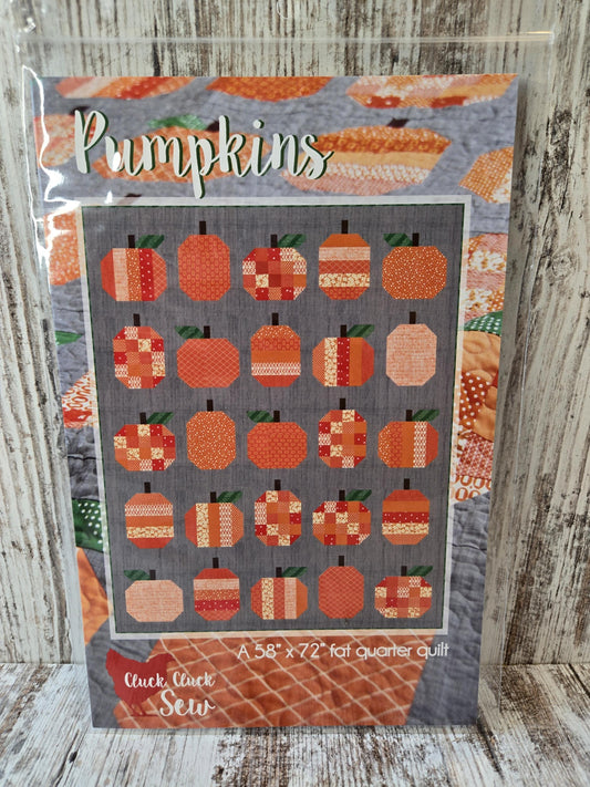 Pumpkins Quilt Pattern by Cluck Cluck Sew