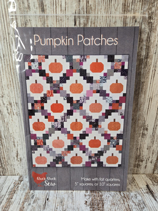 Pumpkin Patches Quilt Pattern by Cluck Cluck Sew