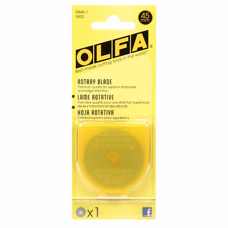 45mm Olfa Replacement Blade for Rotary Cutter