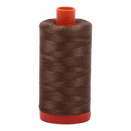 Aurifil Dark Sandstone 50wt Thread #1318 Large Spool