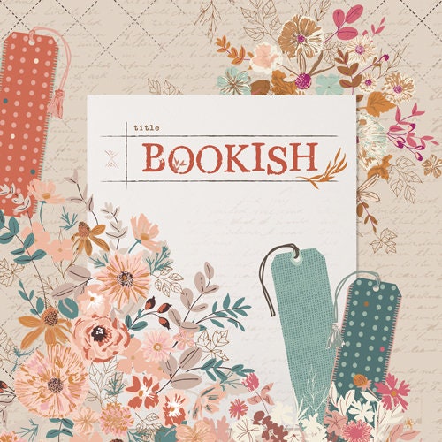 Bookish - Camomile Bliss Prose -  Premium Cotton Fabric by Sharon Holland for Art Gallery Fabrics