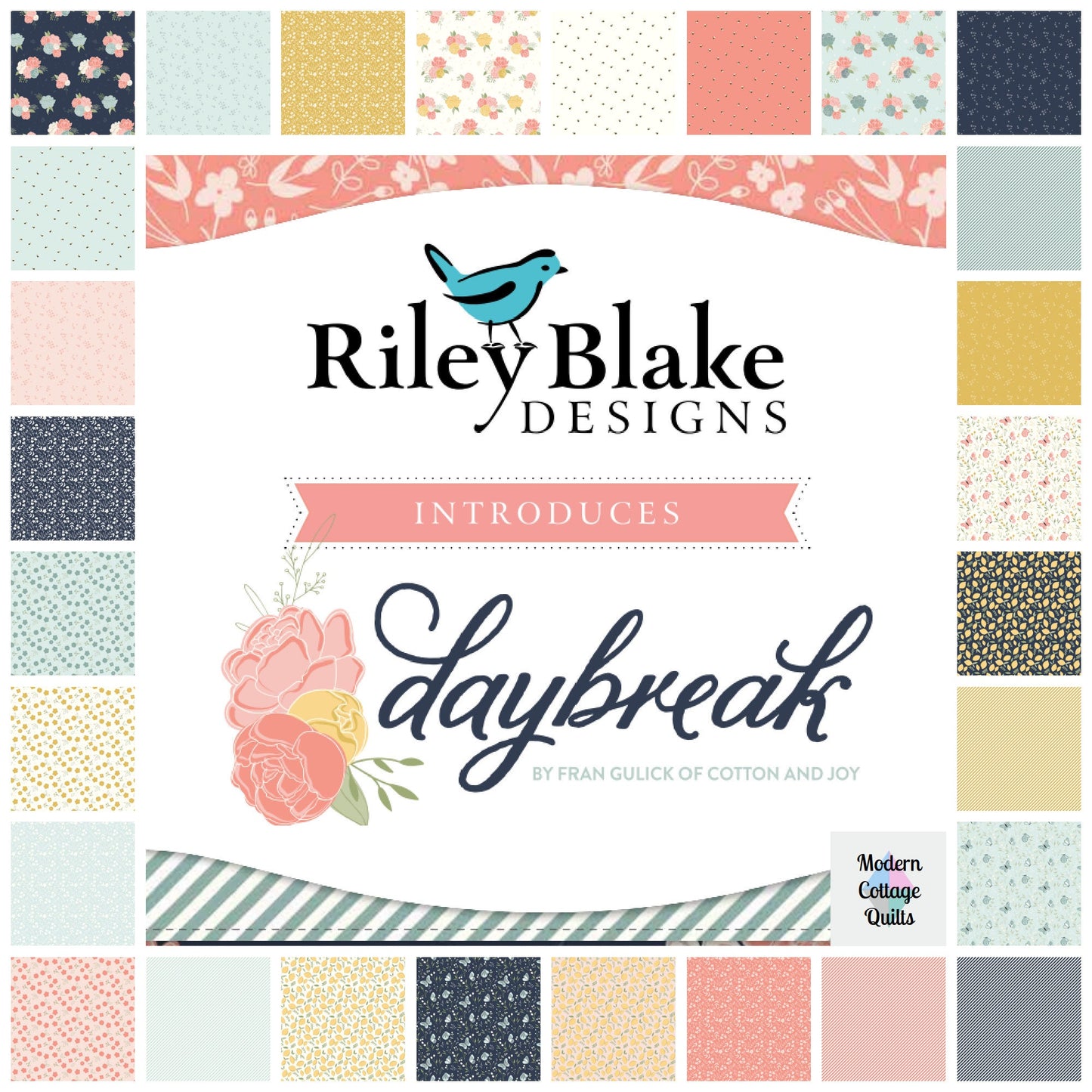Daybreak 10 Inch Stacker by Cotton and Joy for Riley Blake Designs