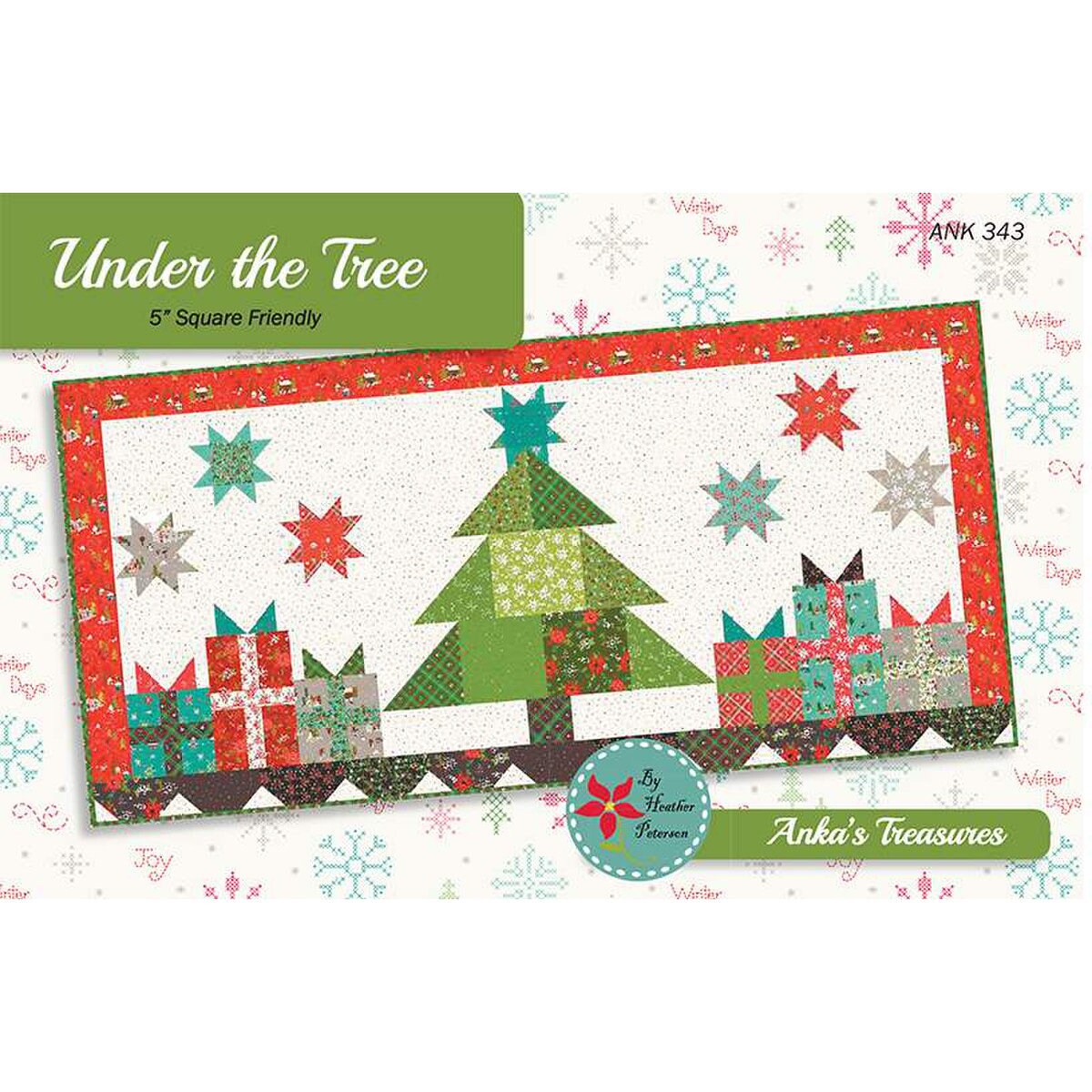 Under the Tree Runner Pattern By Heather Peterson of Anka's Treasures