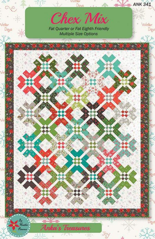 Chex Mix Quilt Pattern By Heather Peterson of Anka's Treasures