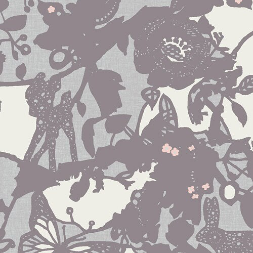 Blithe Collection - Arcadia Bliss Dim Print - by Katarina Roccella for Art Gallery Fabrics