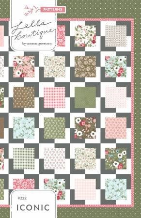 Iconic Quilt Pattern by Vanessa Goertzen of Lella Boutique