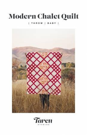 Modern Chalet Quilt Pattern by Taren Studios